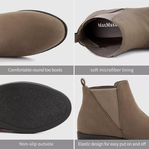 Chelsea Flat Ankle Booties - Picture 4 of 13